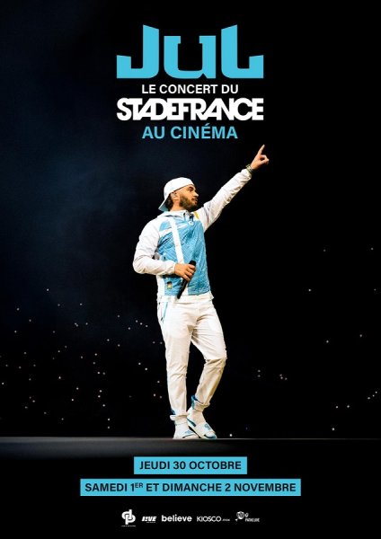 Jul, le concert du stade de France au cinéma