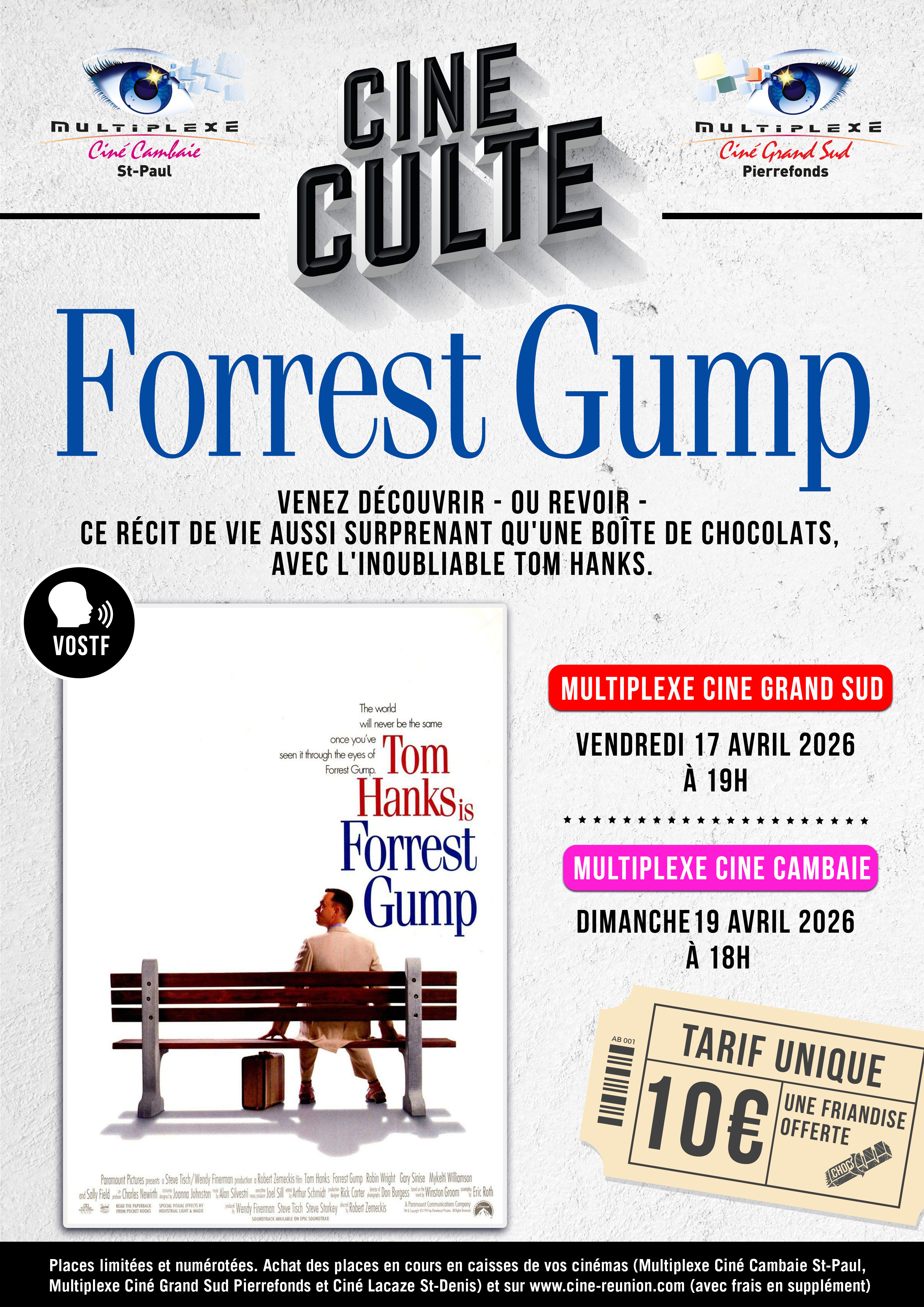 CINÉ CULTE : FORREST GUMP 