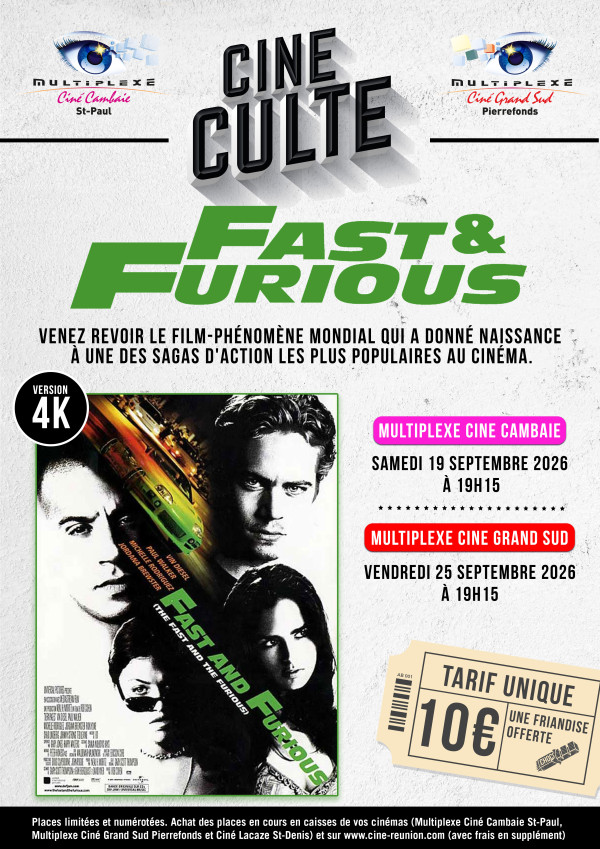 CINE CULTE : FAST &FURIOUS