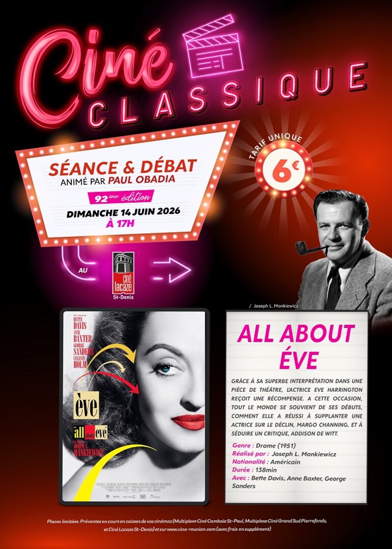 CINE CLASSIQUE : ALL ABOUT EVE
