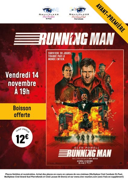 AVANT-PREMIÈRE RUNNING MAN