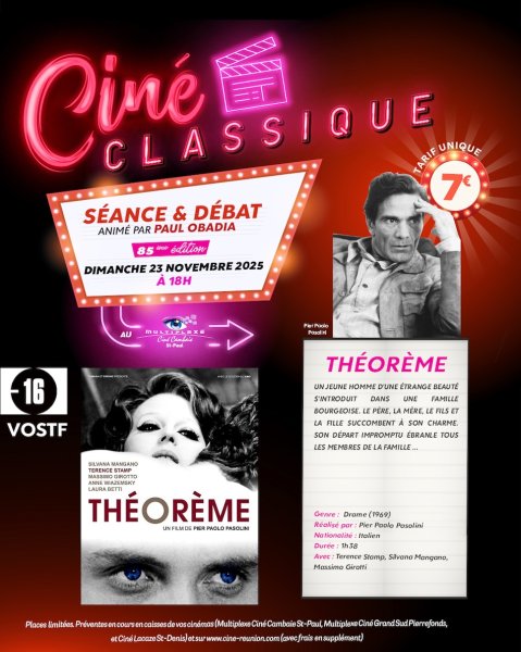 CINE CLASSIQUE: THEOREME