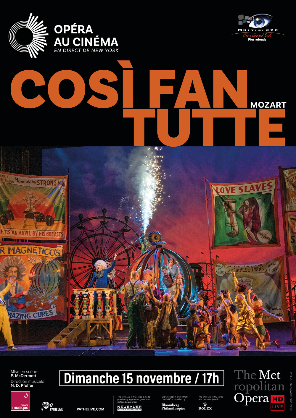 CINÉ OPÉRA : COSI FAN TUTTE