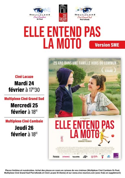 Elle entend pas la moto