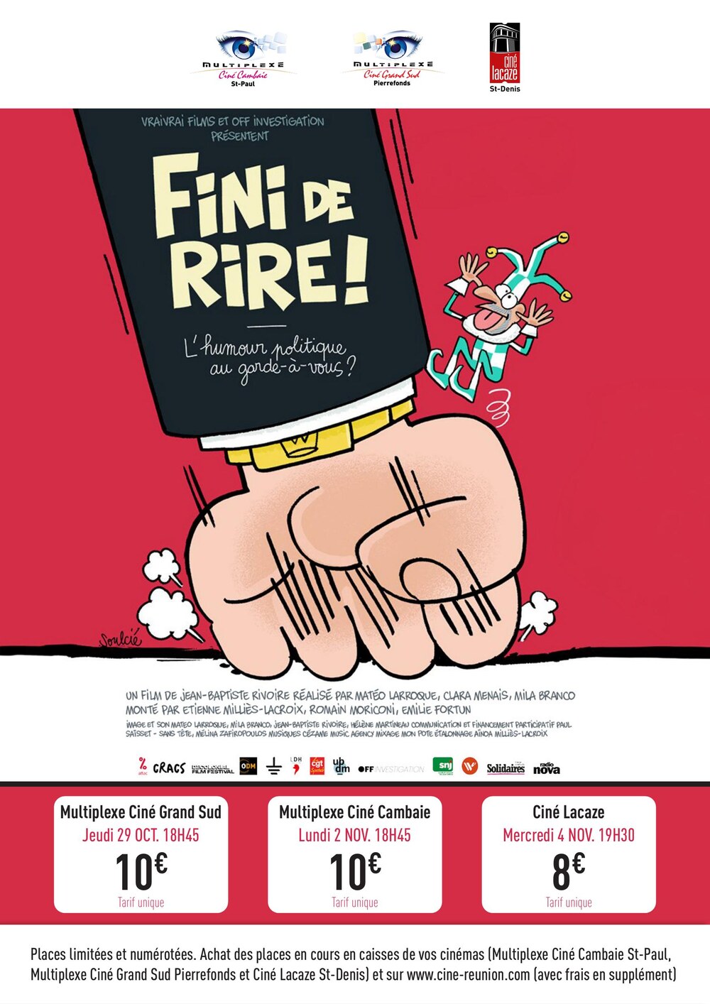 FINI DE RIRE ! L'humour politique au garde-à-vous ?