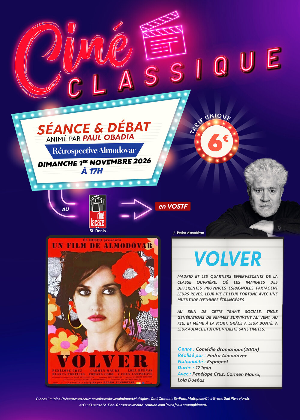CINE CLASSIQUE : VOLVER
